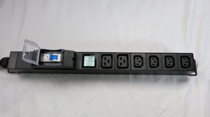DoyonTek 7.5kw 240V 30A C13 C19 Outlet Rack Mount LCD <b>Meter</b> Miner PDU with L6-30P - Product Image 5