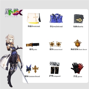 ชุดคอสเพลย์เกมอนิเมะ อัลเบโด้ แบล็ค ชุดใหม่สำหรับคอสเพลย์ - Product Image 2