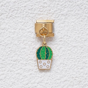 Colgantes de Acero Inoxidable a Granel, Bañados en Oro de 18k, con Esmalte de Color y Diseño de Fruta, Tipo Italian Charm para Pulsera - Product Image 6