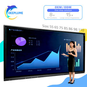 Cartes interactives en aluminium épaissi DeepLume Pro Tableau intelligent robuste pour salles de conférence industrielles - Product Image 1