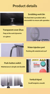 热卖工业自动土豆/土豆去皮清洗机/土豆去皮机 - Product Image 4