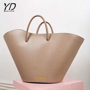 Unique Fashion Cool sculptural design lady Tulip tote bag handbag Pu Leather Purses Handbags Large Capacity Tote Bags For Women