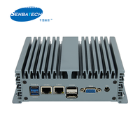 N100 Dual Lan DDR4 Box PC Ordinateurs industriels Étanche à la poussière Ordinateur industriel Ordinateur industriel