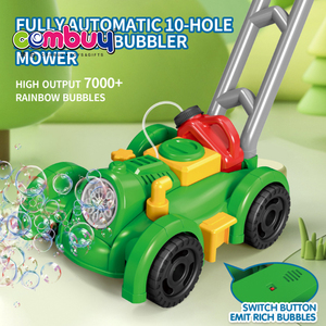 Outdoor Summer <strong>Lawn</strong> <strong>Mower</strong> Handcart Fully Automatic <strong>Toy</strong> Bubble Car - Product Image 5