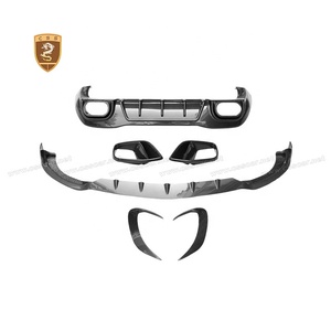 Kit de Carrocería Estilo Bra-B de Fibra de Carbono Real para <span class=keywords><strong>Mercedes</strong></span> <span class=keywords><strong>AMG</strong></span> GT63S W290, Alerón Delantero, Difusor Trasero con Puntas de Escape, Rejillas de Ventilación - Product Image 3