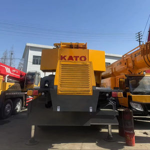 Grue tout-terrain robuste KR50H pour la construction portuaire, Kato TADANO G SANYY ZOOLIONN, grue hydraulique 50 tonnes, moteur - Product Image 1
