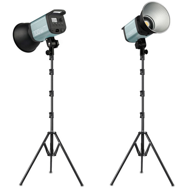 Hot Selling 300W Professional COB LED Continuous Photographic Lighting Bowens Mount HD Live-streaming Video Studio Light