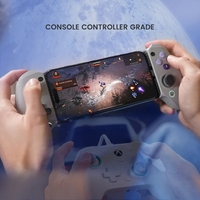 Manette de jeu sans fil Type-C, contrôleur de jeu avec moteur de vibration, gyroscope six axes pour téléphones mobiles IOS/Android, Game Sir G8