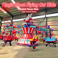 Magic Flying Moon, Voiture Flottante, Cerf-volant de Fête Foraine, Planeur, Autres Attractions de Parc d'Attractions, Manège Avion Flottant à Contrôle Individuel