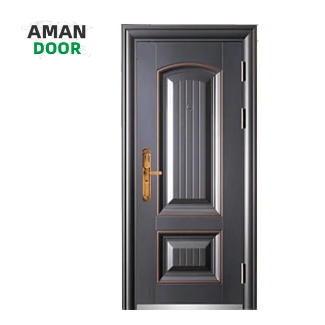 AMAN DOOR external iron doors for villas steel security entry door design