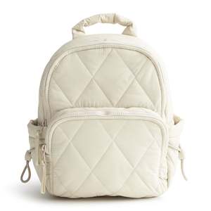 Mochila pequeña acolchada de moda para mujer, ligera, de algodón, estilo puffer, para compras. - Product Image 4