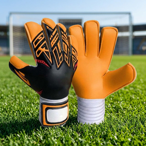Guantes de portero de látex de goma duraderos personalizables de alta calidad con protección completa para los dedos para uso en exteriores unisex - Product Image 2