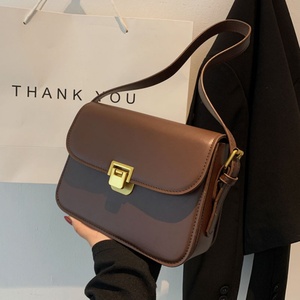 Bolsos de Mano de Cuero PU para Mujer con Logotipo Personalizado, con Cadenas, Cierre Abierto, para Uso Diario, Bolso de Hombro - Product Image 2