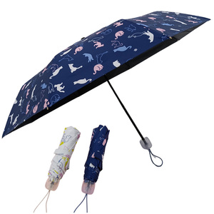 <span class=keywords><strong>Parapluie</strong></span> pour les besoins quotidiens, ouverture manuelle, pliable en 3 sections, avec impression personnalisée sur toute la surface - Product Image 6