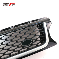 ROVCE – Grille de pare-chocs avant et couvercle de ventilation latérale, noir et argent pour Land Rover Range Rover Sport L320 2010-2013, nouvel arrivage
