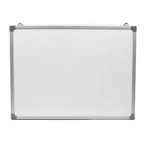 Dubbelzijdig Magnetische Schrijven White Board/Stand Board Met Beweegbare Metalen Wielen Voor School / Classroom