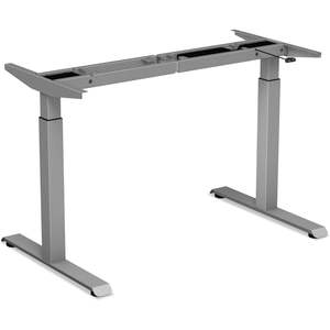 Escritorio Eléctrico de Dos Niveles Alera AdaptivErgo, 48.06'' x 24.35'' x 27.5'' 47.2'', Base de Mesa Ajustable en Altura, Color Gris, para Oficina - Product Image 1