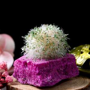 หินไพโรมอร์ไฟต์และควอตซ์ธรรมชาติคุณภาพพรีเมียมแบบขายส่ง สำหรับงานฝีมือตกแต่งบ้านด้วยคริสตัลสร้างสรรค์ - Product Image 2