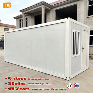 Dreammaker-casas contenedoras extensibles, fáciles de instalar, de lujo, paquete plano de 20 pies, a la venta, casas prefabricad - Product Image 1