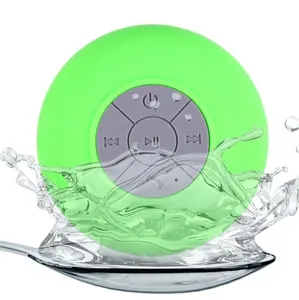 מיני חיצוני צבעוני נייד Led אור עמיד למים מקלחת Bluetooth אלחוטי רמקול