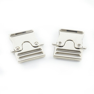 Hebilla de liberación lateral de aleación de zinc, 25 mm de diámetro interior, duradera, para accesorios de bolsos - Product Image 1