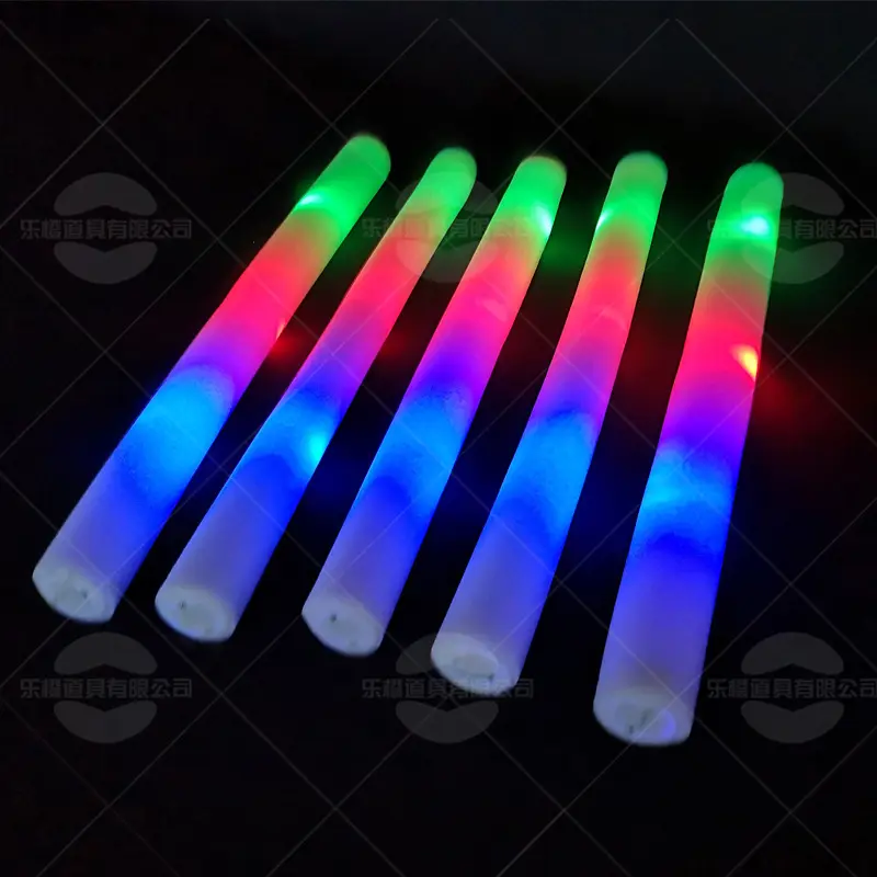 Black Dragon Venta caliente 48cm LED espuma glow sticks accesorios de Halloween Light glow sticks para fiestas de conciertos