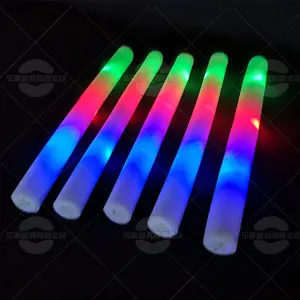 Black Dragon Hot selling 48cm LED foam glow sticks halloween props light glow sticks for concert parties