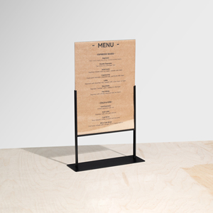 A4 Acrylic đứng lên trong suốt Áp phích Acrylic Bảng hiển thị menu Máy tính để bàn quảng cáo giá danh sách Thẻ bảng - Product Image 6