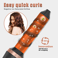 Sèche-cheveux professionnel puissant haut de gamme avec styler multifonction 6-en-1 en céramique 1000W ionique, entrepôt allemand en stock
