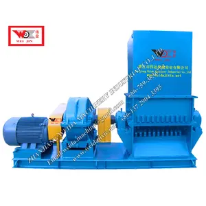 Tire reclaimed rubber cutting machine with high efficiency