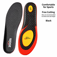 Semelles intérieures en polyuréthane NADUN avec soutien de la voûte plantaire pour chaussures de basketball homme/femme, haute résilience, absorption des chocs, antibactériennes