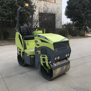 1ton 3ton đường lăn rung đi xe trên đôi trống con lăn Máy đầm 1000kg hoạt động trọng lượng đường lăn - Product Image 3