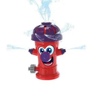 Sprays Water Sprinkler Fire Hydrant Water Toys for Backyard Lawn Yard Summer Outdoor Toy Play Sprinkler for Kids Boys Girls Dog