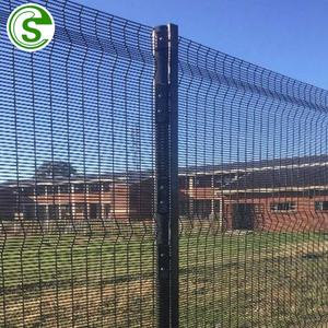 جنوب أفريقيا ، سياج أمني عالي الجودة ، مسحوق مبطن بسياج مضاد لإزالة سياج الأسلاك لطريق المطار - Product Image 4