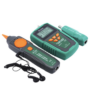 Probador de <span class=keywords><strong>Cables</strong></span> Pro-Tech MT-7071, Analizador de <span class=keywords><strong>Ethernet</strong></span> con Pantalla LCD, Verificador de Longitud de Cable, Herramienta de Rastreo, Detector de Cableado de Red - Product Image 1
