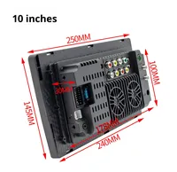 Radio para Auto Android 8163 al por Mayor, Pantalla OLED de 7/9/10 Pulgadas, Grabación Dual, Cámara para Tablero Delantera y Trasera, Reproductor de DVD para Auto con Activación Automática