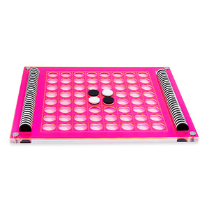 Lucite Connect Four Game Reversi acrilico otello Game - Product Image 3