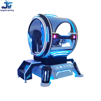 Machine de jeu d'arcade, cinéma VR 9D, lunettes de réalité virtuelle pour deux joueurs, machine d'amusement, contenu riche, retour sur investissement élevé