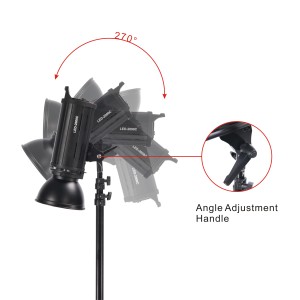 LED-2000C grande puissance studio vidéo lumière DE mise au point LED lumière extérieure portative photographie lumières flash - Product Image 3