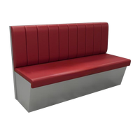 Chaise en cuir PVC moderne de luxe avec plateau en pierre pour hôtels, centres commerciaux, restaurants - Mobilier commercial de haute qualité