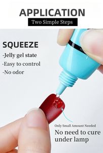 MyBeautyNails personnalisé <span class=keywords><strong>faux</strong></span> <span class=keywords><strong>ongles</strong></span> conseils <span class=keywords><strong>ongles</strong></span> artificiels pas besoin de lampe gel épais gelée air sec dissolvant de <span class=keywords><strong>colle</strong></span> pour <span class=keywords><strong>ongles</strong></span> à presser - Product Image 4