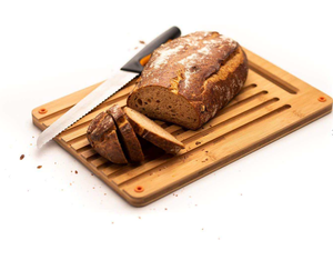 Tabla de Cortar Pan Multifuncional Personalizada de Bambú y <span class=keywords><strong>Madera</strong></span>, Bandeja para Pan 2 en 1 - Product Image 4