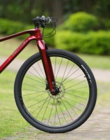 Vélo de montagne en fibre de carbone pas cher Twitter WARRIORpro- LT Deore M6100-12S pour hommes, fourche en carbone, 29 pouces, à vendre