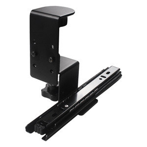 Computer Keyboard Tray <b>Slide</b> Rail Bracket Office Extension Board Heavy Duty Cold Rolled Steel Minimalist Design - Product Image 2