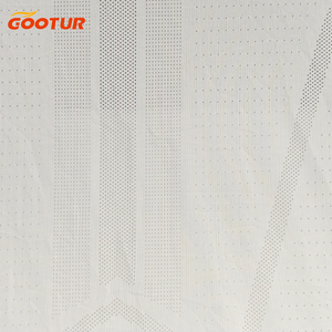 Windtunnel geperforeerd ontwerp 100% polyester jersey stof gebreid 65gsm ultralicht ademend milieuvriendelijk sneldrogend hardlopen - Product Image 4