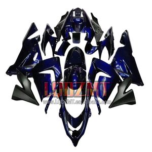 Corps OEM pour KAWASAKI <span class=keywords><strong>NINJA</strong></span> ZX <span class=keywords><strong>1000</strong></span> CC 10 R 10R ZX10R 04 05 50LQ.67 ZX1000 ZX-10R bleu foncé <span class=keywords><strong>2004</strong></span> 2005 Kit de carénages d'injection - Product Image 1
