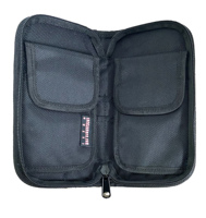 Étui de transport léger et recyclable en toile balistique 1680D avec logo personnalisé, coque rigide en polyester, fermeture éclair pour outils de serrurerie et clés