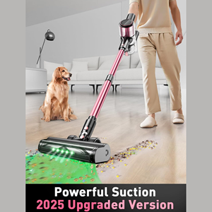 Aspirateur sans fil avec brosse autoportante, batterie rechargeable, écran LED, filtre HEPA pour animaux domestiques, maison, hôtel, nouveau modèle 2026 - Product Image 2