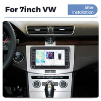DUDUAUTO DUDU7 A7870 Reproductor Multimedia para Auto con Carplay, Unidad Principal de Radio para VW Volkswagen Jetta Passat Golf Polo Seat Skoda