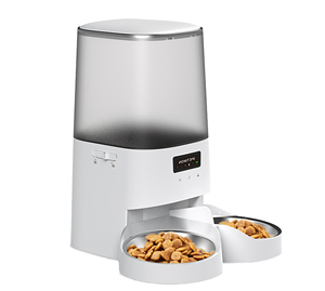 CITICITY - Comedero Elevado Automático para Mascotas, Plegable, de Acero Inoxidable, Libre de BPA, Tazón Práctico para Comida de Mascotas - Product Image 1
